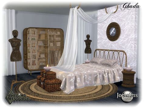 Ghada Bedroom By Jomsims At Tsr Sims 4 Updates