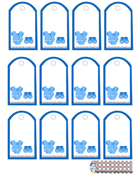Download, print or send online for free. Boy Baby Shower Free Printable Mini Kit. - Oh My Baby!