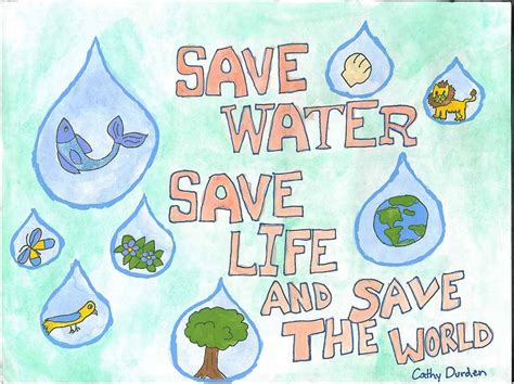 Water Bills Saving Money Save Water Poster Save Water Save Life