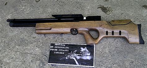 Akurasi dari senapan angin pcp predator tactical tabung titanium. senapan angin pcp