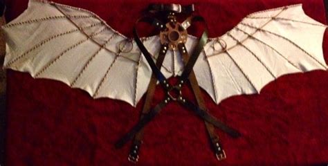Ready To Ship Da Vinci Ornithopter Wings Steampunk Costume Etsy