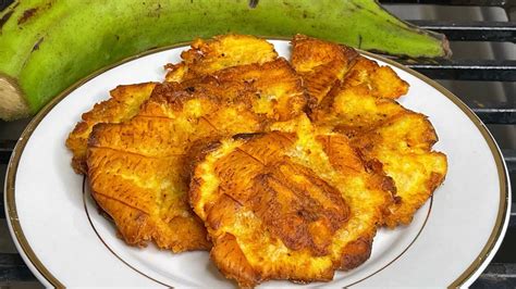 How To Fry Plantains Green Plantains Jamaican Style The Raina’s Kitchen Youtube