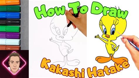 How To Draw Tweety Bird Step By Step Tutorial Youtube