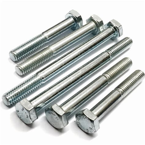 M12 12mm Part Threaded Bolt Grade 88 Zinc Screw Hexagon Hex Head