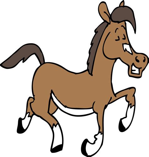 Horses Clipart Quarter Horse Lazy Horse Cartoon Png Download Full