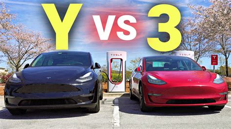 Tesla Model 3 Vs Model Y Road Trip Range Test Youtube