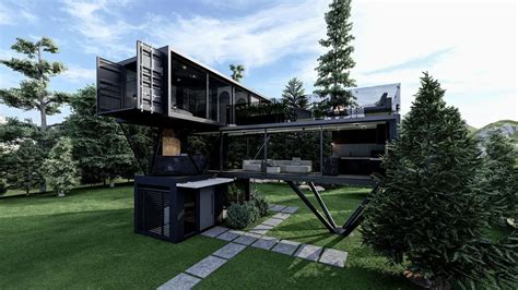 The Cutting Edge Container House A Three Story Marvel Of Modern Design