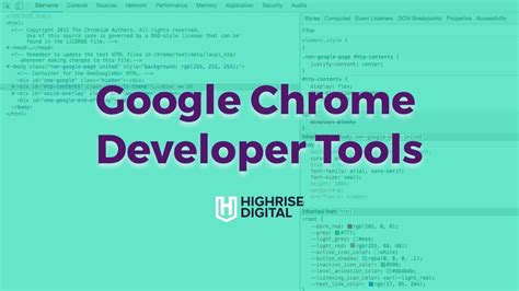 Using Chrome Developer Tools Youtube