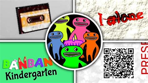 Garten Of Banban All Secret Notes Tape And Boarding Passes