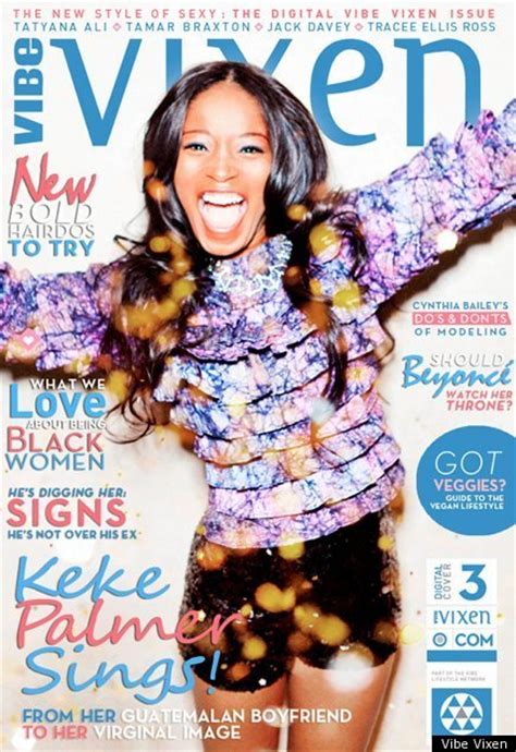 Keke Palmer Covers Vixen Vibe Discusses New Role In A Virgin Mary