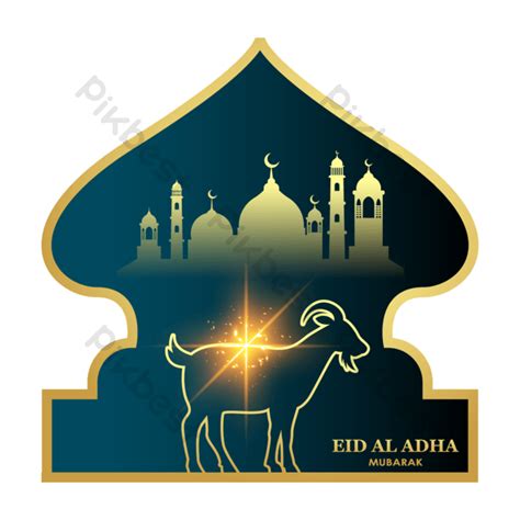Luxury Vector Graphic Elements For Islamic Fastival Eid Al Adha Png