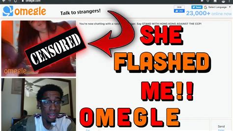 Funny Omegle Trolling 😈 She Flashed Me Her😱 Youtube