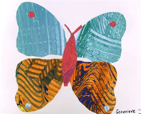 Eric Carle Inspired Art For Life Cycle From Sparkle Science Art
