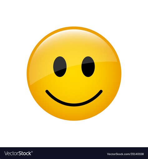 Smile Face Yellow Smilling Face Emoji Character Vector Image My Xxx