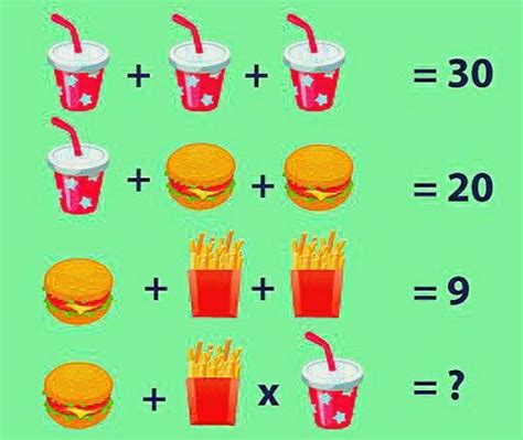 Brain test offers a variety of brain teasers and riddles that will put your brain in work. Solve the food picture puzzle in 2020 | Picture puzzles ...