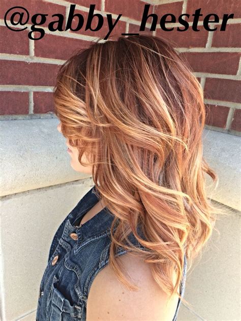 You can go for a more natural looking red hair color by blending reds and copper tones together to create a look like the one above. Red to blonde balayage using pravana color and the pravana ...
