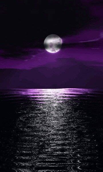 The Moon Purple Moon Image Beautiful Beautiful Moon Beautiful World