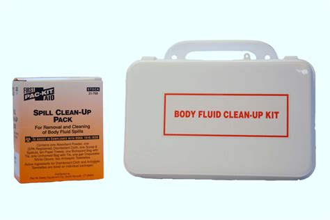 Body Fluid Clean Up Kit Stat First Aid