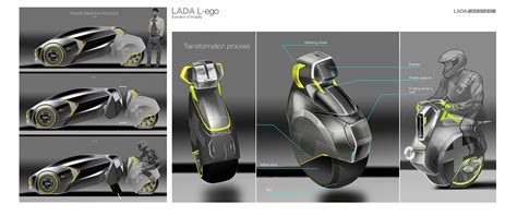 Futuristic Lada L Ego Electric Vehicle Concept With Two