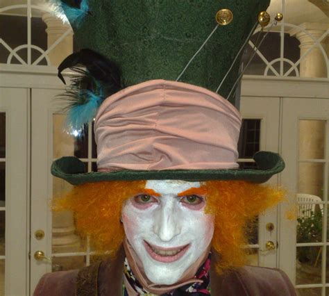 Halloween everything is a go! Burton's Mad Hatter Hat | Diy mad hatter hat, Mad hatter party, Mad hatter hats