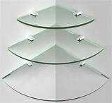 Images of Glass And Metal Corner Shelves