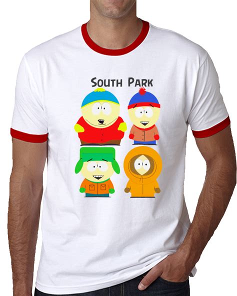 South Park Characters T Shirt T Shirt Shirts Personalized T Shirts