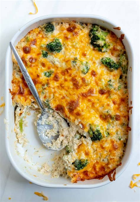 30 Minute Broccoli Cheese Rice Casserole Wonkywonderful