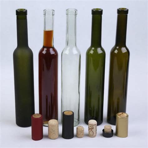 375ml 500ml 750ml Empty Glass Wine Bottles Dark Green Glass Bottles For