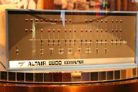 Mits Altair 8800 Worlds First Successful Personal Computer At New