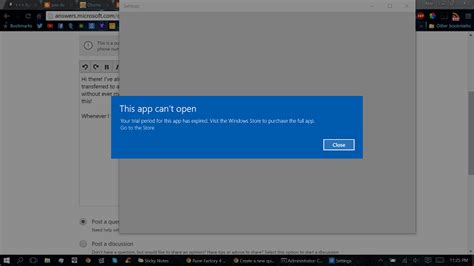 Fix Trial Period For This App Has Expired In Windows 1011