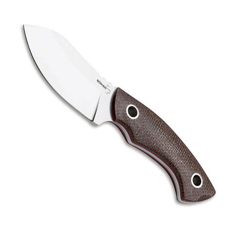 Boker Plus Nessmi Pro Fixed Blade Knife Brown Satin 02bo018 The