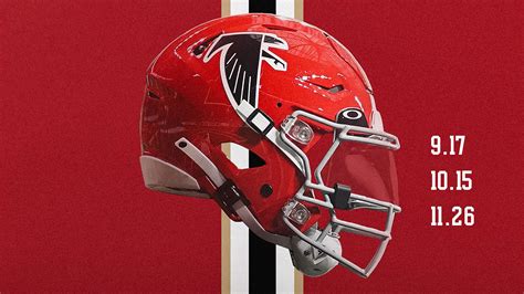 Atlanta Falcons To Wear Red Throwback Helmets Three Times In 2023
