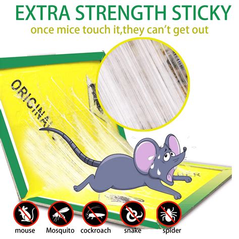 1pcs Large Mouse Glue Traps With Enhanced Stickiness Rat Mouse Traps