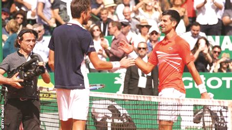 Novak djokovic vs daniil medvedev is set to begin at 3.30am et/12.30am pt on saturday night/sunday morning. Djokovic loses to Medvedev in Monte Carlo tennis q'finals