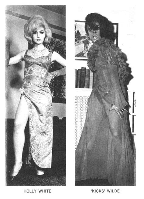 holly white and kicks wilde female impersonators mostly vintage pinterest