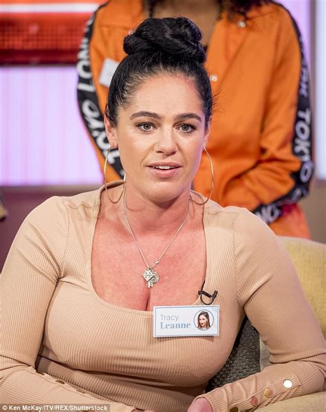 X Factors Tracey Leanne Jefford Suffers Wardrobe Slip Daily Mail Online