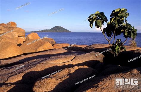 Rocky Landscape At Lake Malawi Stock Photo Picture And Royalty Free