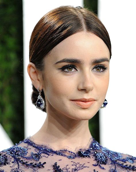 ♥ Lilly Collins Lily Jane Collins Wedding Hair And Makeup Bridal