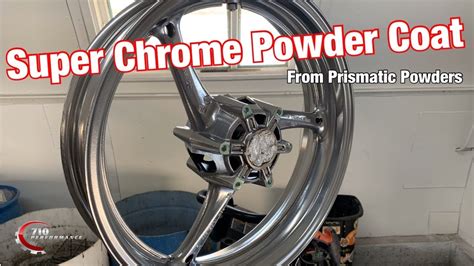 How To Powder Coat Super Chrome From Prismatic Powders Youtube