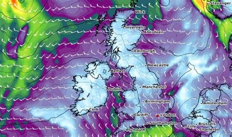Uk Weather Warning Snow And Violent Winds Till March Polar Vortex To