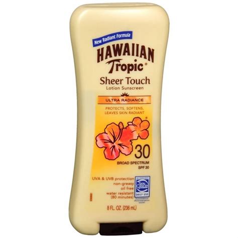 Hawaiian Tropic Sheer Touch Lotion Sunscreen Spf 30 8 Oz Medcare Wholesale Company For
