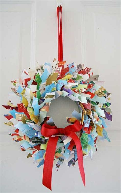 Check spelling or type a new query. 51 EPIC Recycled Christmas Card Crafts | The Heathered Nest