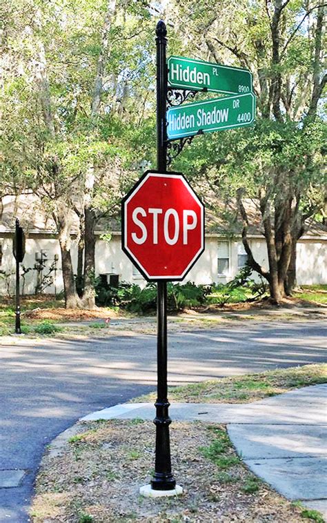 Ornate Decorative Street Sign Site Essentials