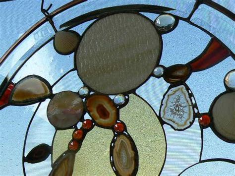 Round Beveled Stained Glass Panel Delphi Artist Gallery