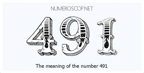 Meaning Of 491 Angel Number Seeing 491 What Does The Number Mean
