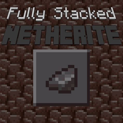 Minecraft Netherite Texture Pack