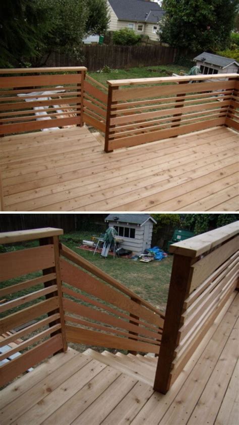 Creative Diy Deck Railing Ideas And Projects With Instructions