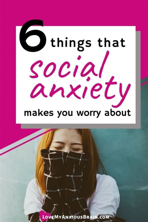 Social Anxiety Triggers 6 Things That Cause Anxiety Love My Anxious