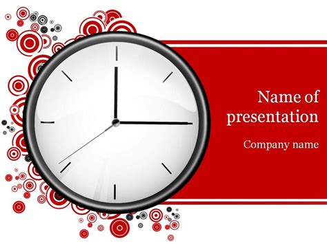 Clock Graphic Powerpoint Make Sure Your Congregation Knows That Its