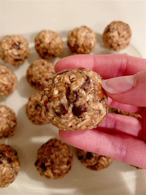 Healthy No Bake Energy Bites Frosting Fueled Katie